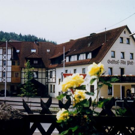 Gasthof Alte Post Obertrubach Eksteriør billede